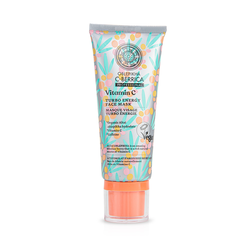 NATURA SIBERICA - OBLEPIKHA C-BERRICA Vitamin C Restoring Turbo Energy Face Mask - 100ml