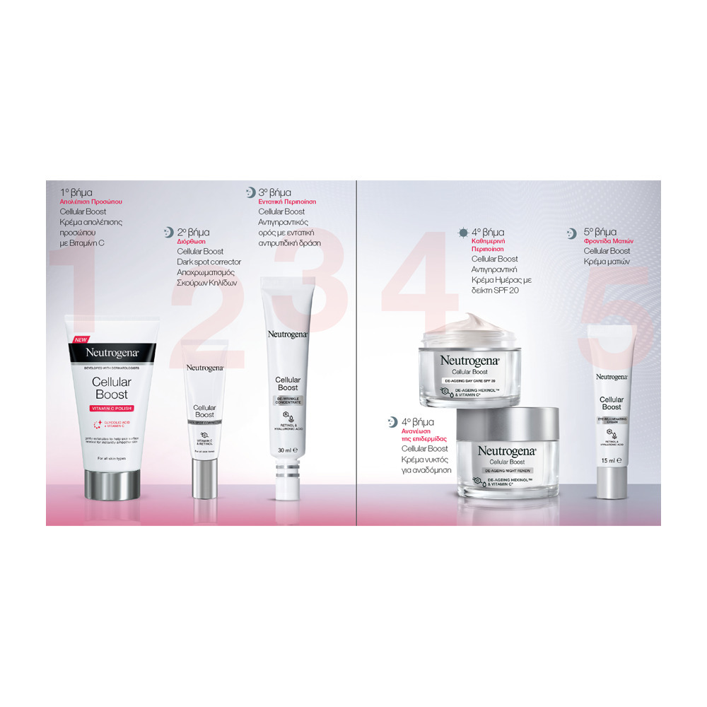 NEUTROGENA - CELLULAR BOOST Vitamin C Polish - 75ml