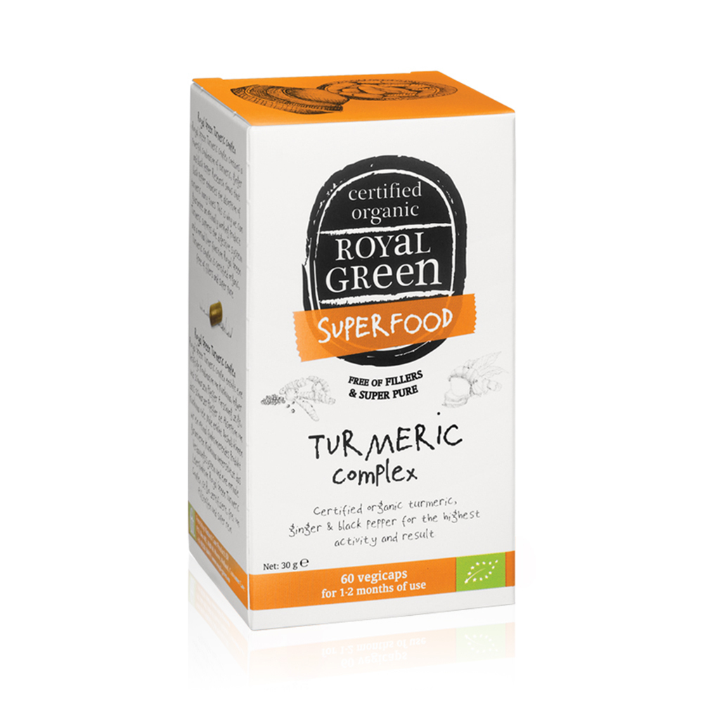 ROYAL GREEN - SUPERFOOD Turmeric Complex - 60caps
