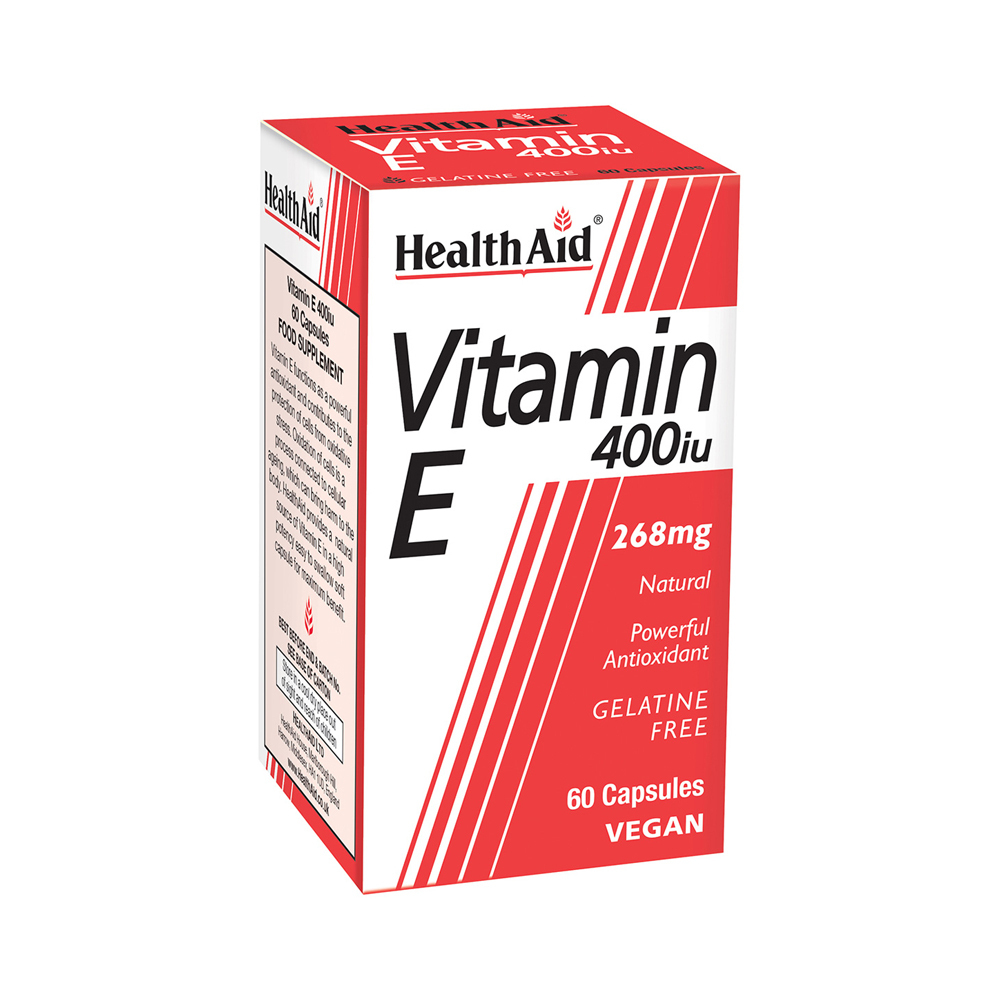 HEALTH AID -  Vitamin E 400iu - 60caps