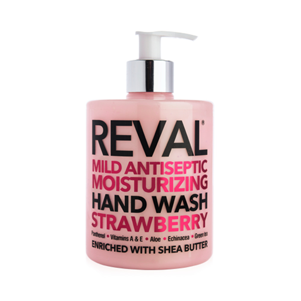INTERMED - REVAL Mild Antiseptic Moisturizing Hand Wash (Strawberry) - 500ml