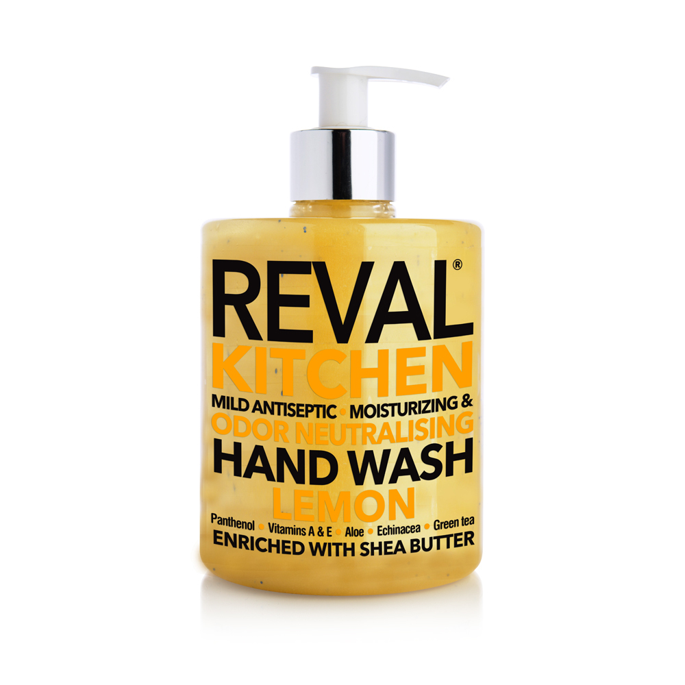INTERMED - REVAL Kitchen Mild Antiseptic Odor Neutralising Hand Wash (Lemon) - 500ml