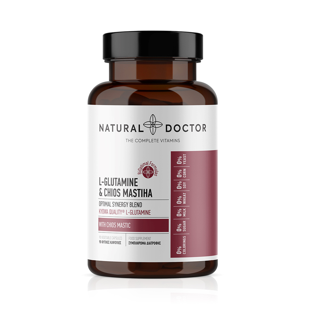 NATURAL DOCTOR - L-Glutamine & Chios Mastiha - 90caps