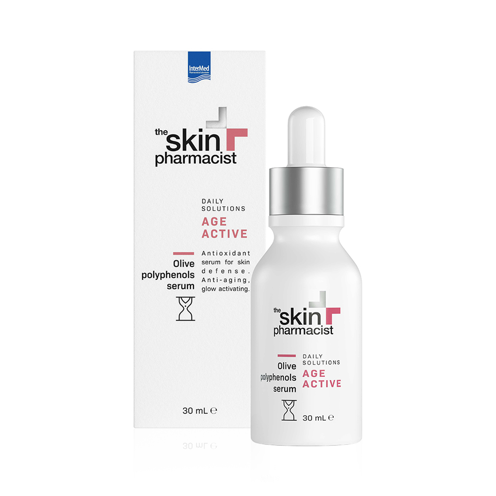 THE SKIN PHARMACIST - AGE ACTIVE Olive Polyphenols Serum - 30ml