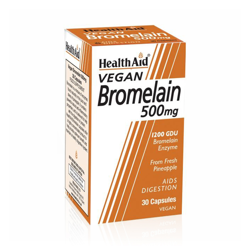 HEALTH AID - Bromelain 500mg - 30caps