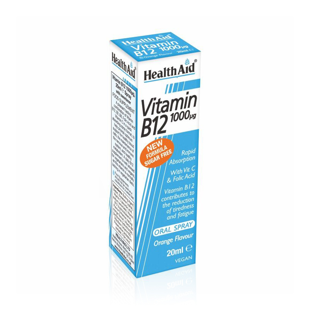 HEALTH AID - Vitamin B12 1000μg (oral spray) - 20ml