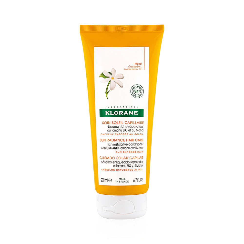 KLORANE - SOIN SOLEIL CAPILLAIRE Baume Riche Reparateur au Tamanu Bio et au Monoi - 200ml
