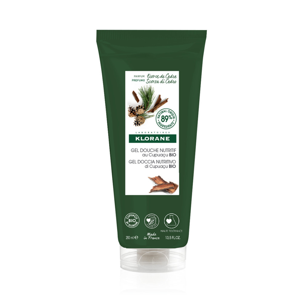 KLORANE - CUPUACU BIO Gel Douche Nutritif Ecorce de Cedre - 200ml