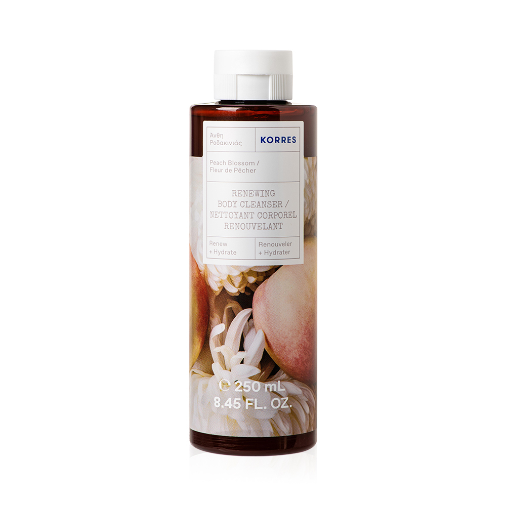 KORRES - RENEWING BODY CLEANSER Αφρόλουτρο Άνθη Ροδακινιάς - 250ml