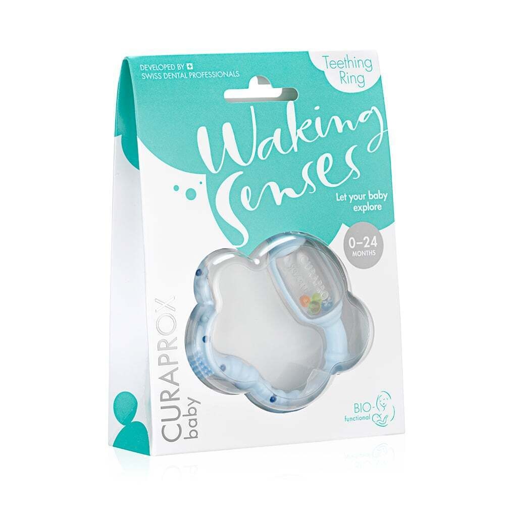 CURAPROX - BABY Teething Ring 0-24m (μπλε)
