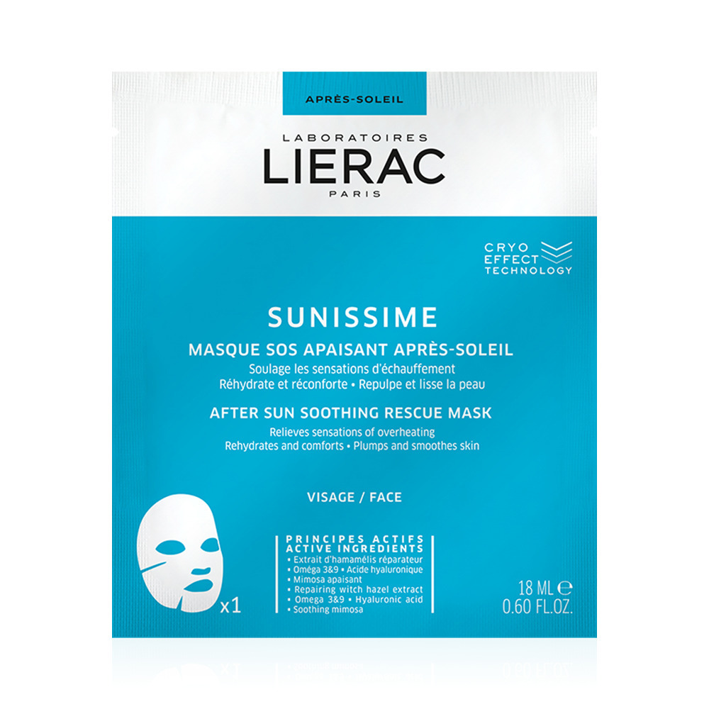 LIERAC - SUNISSIME Masque SOS Apaisant Apres Soleil - 18ml