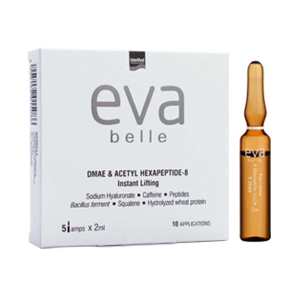 INTERMED - EVA BELLE DMAE & Acetyl Hexapeptide-8 Instant Lifting - 5x2ml