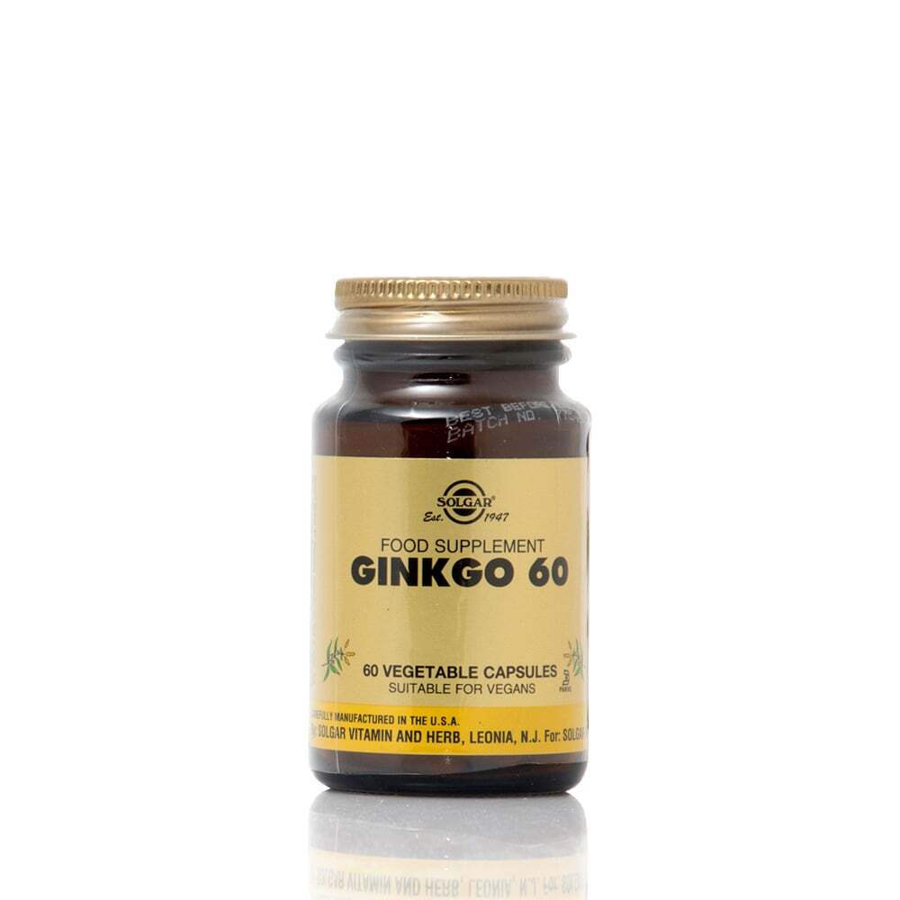 SOLGAR - Ginkgo 60 - 60caps
