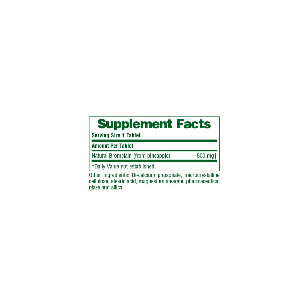 NATURES  PLUS - Bromelain 500mg - 60tabs