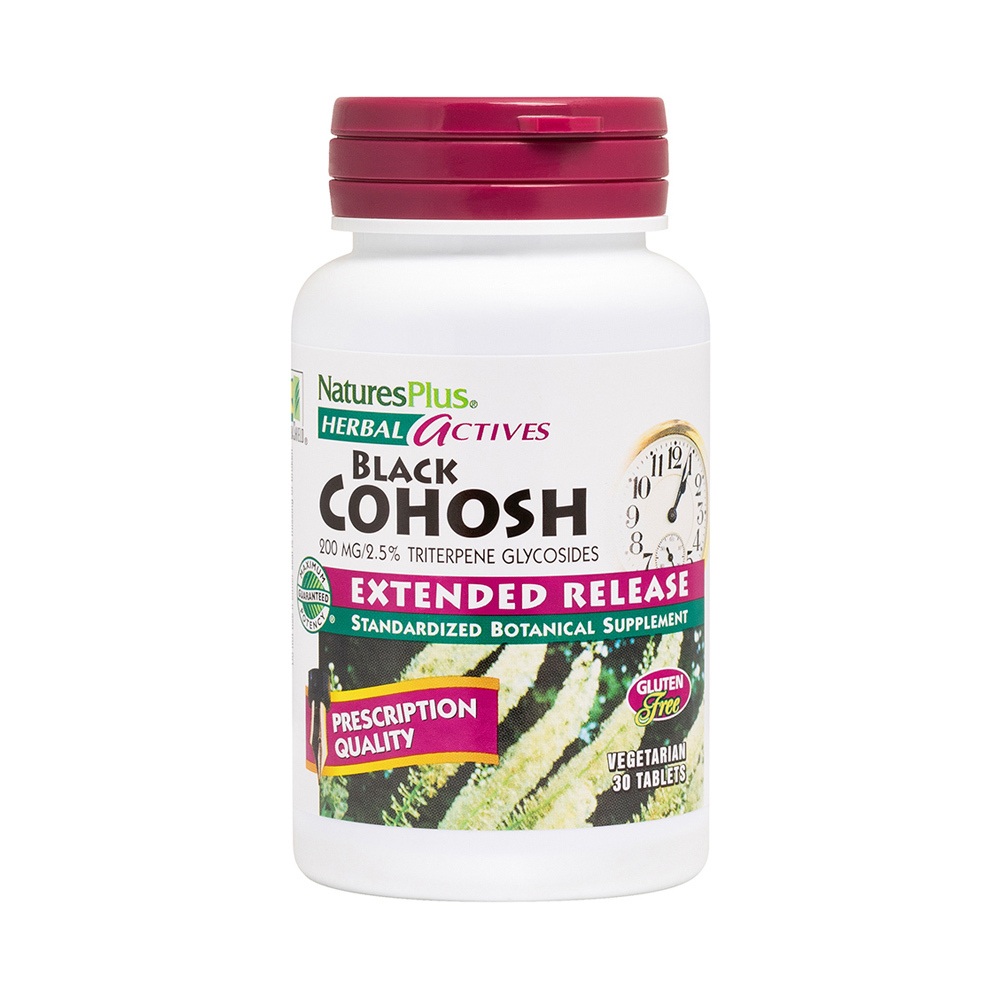 NATURES PLUS - Black Cohosh Extended Release 200mg - 30tabs