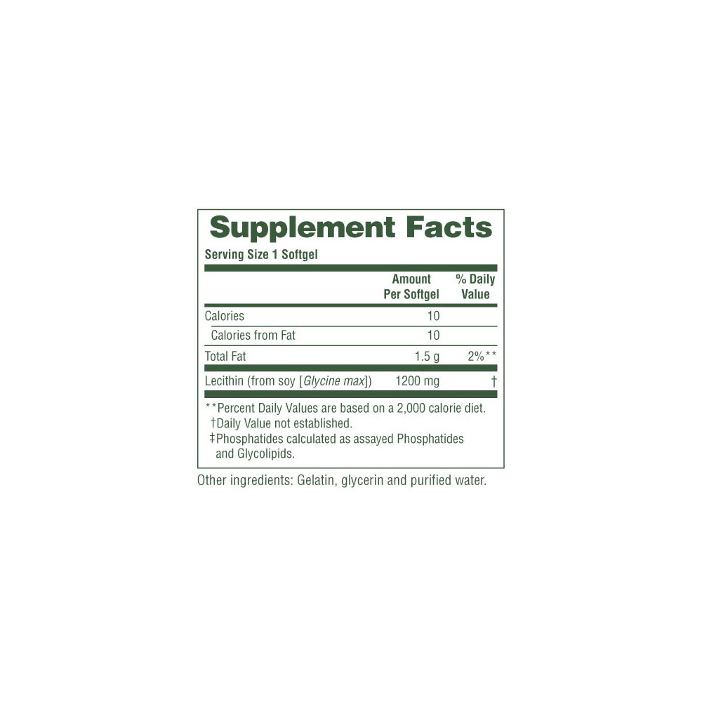 NATURES PLUS - Lecithin 1200mg - 90softgels