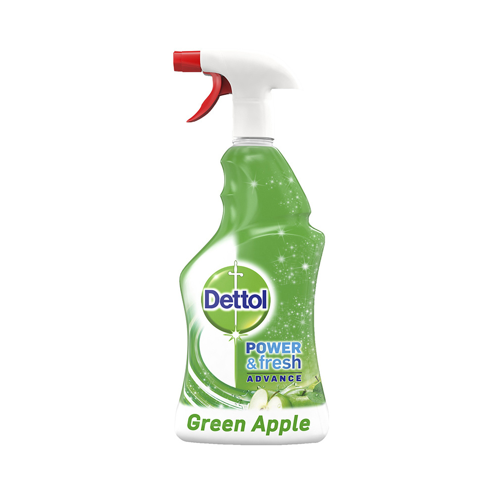DETTOL - POWER & FRESH Kαθαριστικό Spray Γενικής Χρήσης (πράσινο μήλο) - 500ml