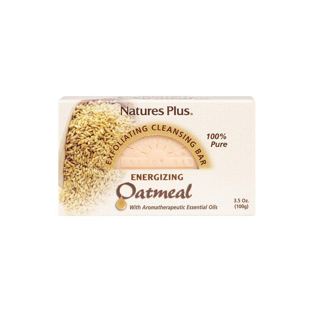NATURES PLUS - Oatmeal Exfoliating Cleansing Bar - 100g