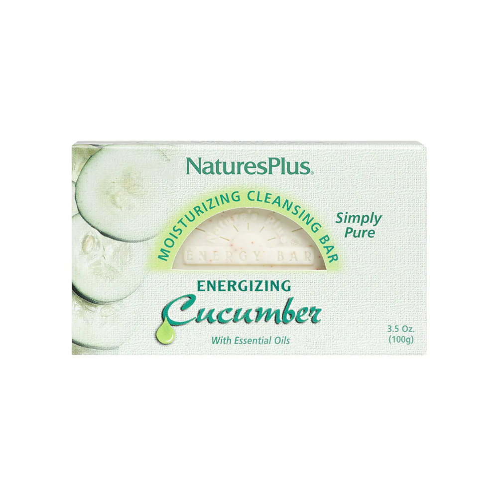 NATURES PLUS - Cucumber Moisturizing Cleansing Bar - 100g