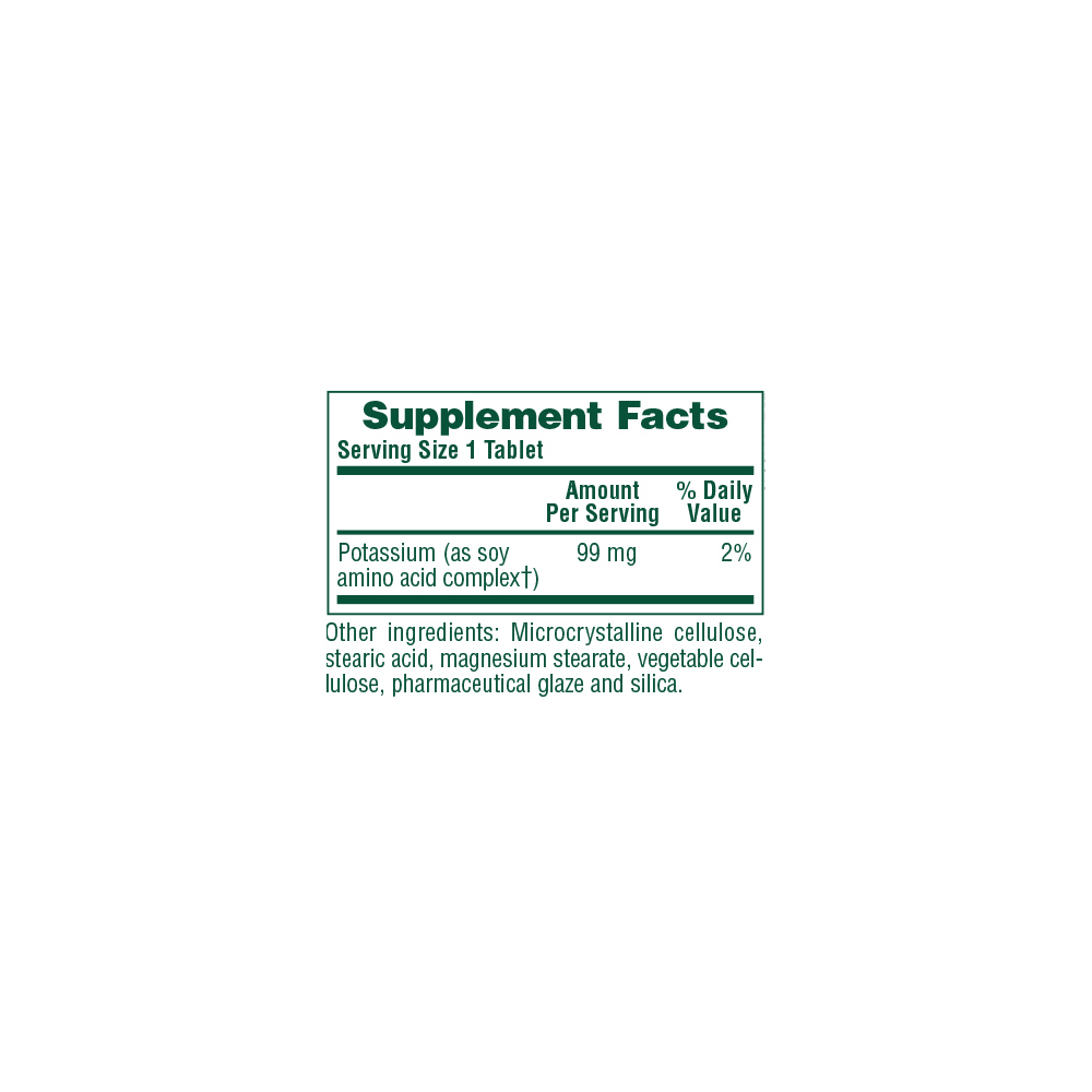 NATURES PLUS - Potassium 99mg - 90tabs