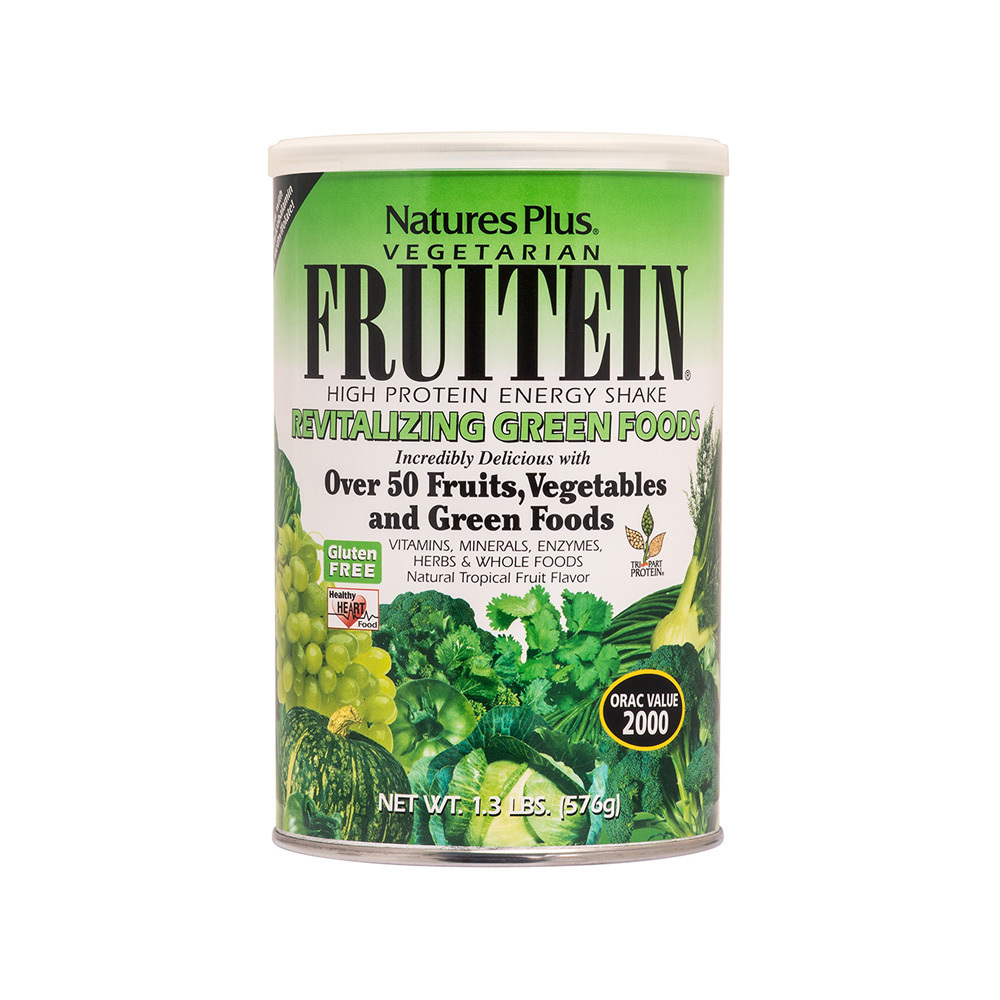 NATURES PLUS - FRUITEIN Revitilizing Green Foods - 576gr