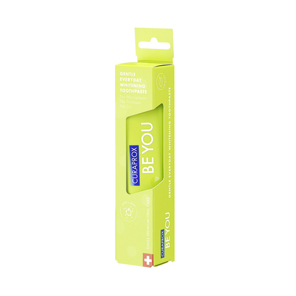 CURAPROX - BE YOU Gentle Everyday Whitening Toothpaste (Μήλο & Αλόη) - 60ml