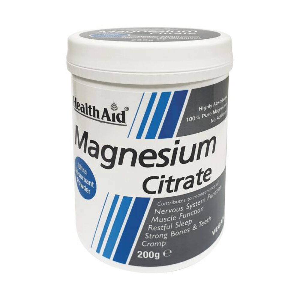 HEALTH AID - Magnesium Citrate - 200gr