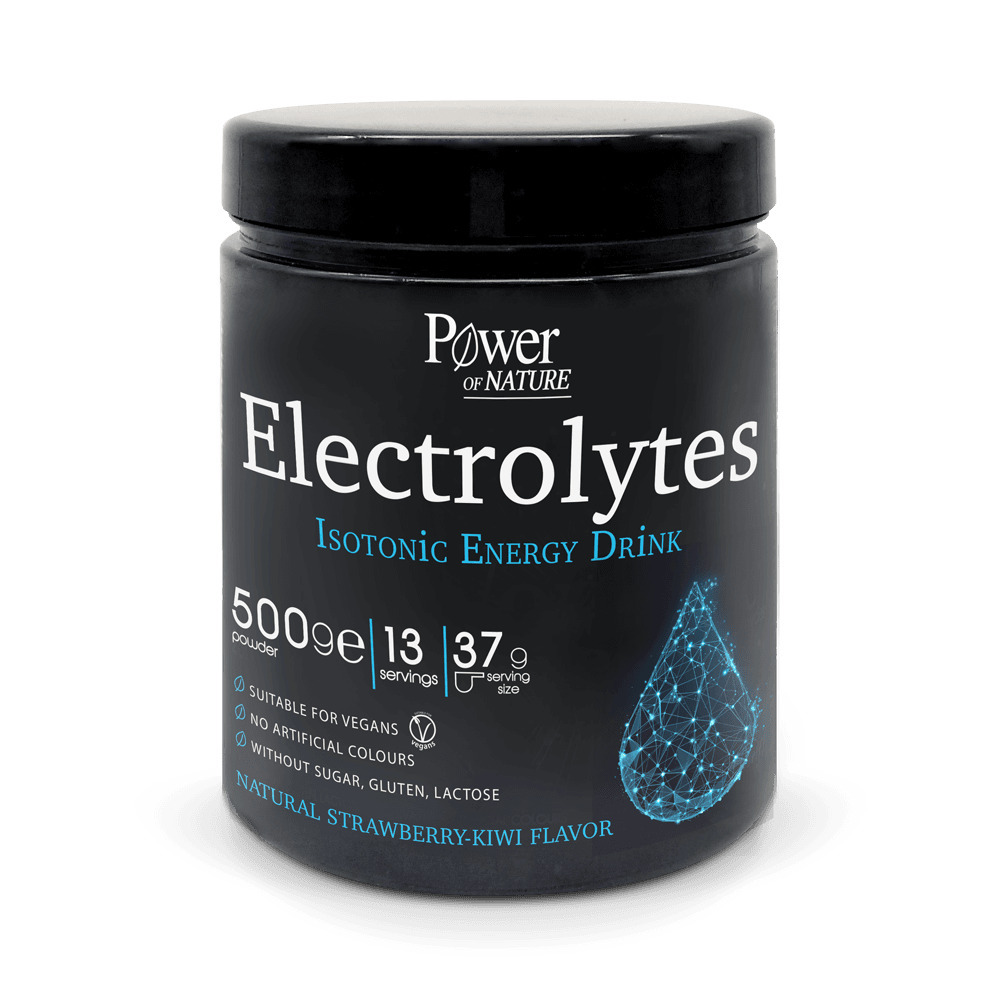 POWER HEALTH - POWER OF NATURE Electrolytes (strawberry-kiwi flavor) - 500gr