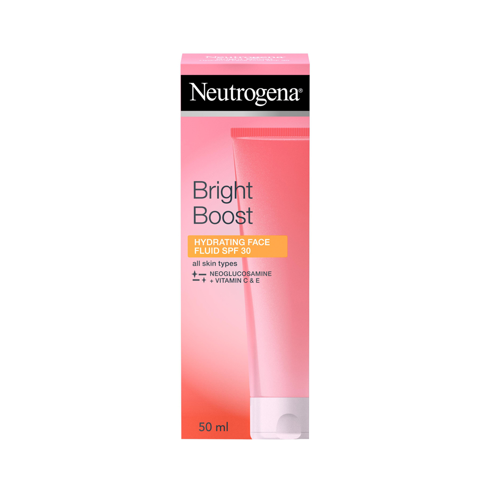 NEUTROGENA - BRIGHT BOOST Hydrating Face Fluid SPF30 - 50ml