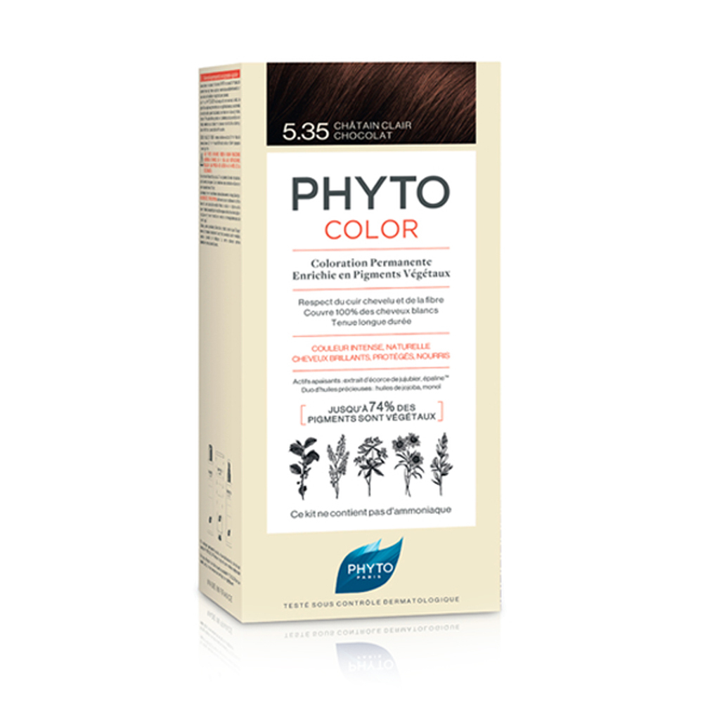 PHYTO - PHYTOCOLOR 5.35 Chatain Clair Chocolat (Καστανό ανοιχτό σοκολατί)