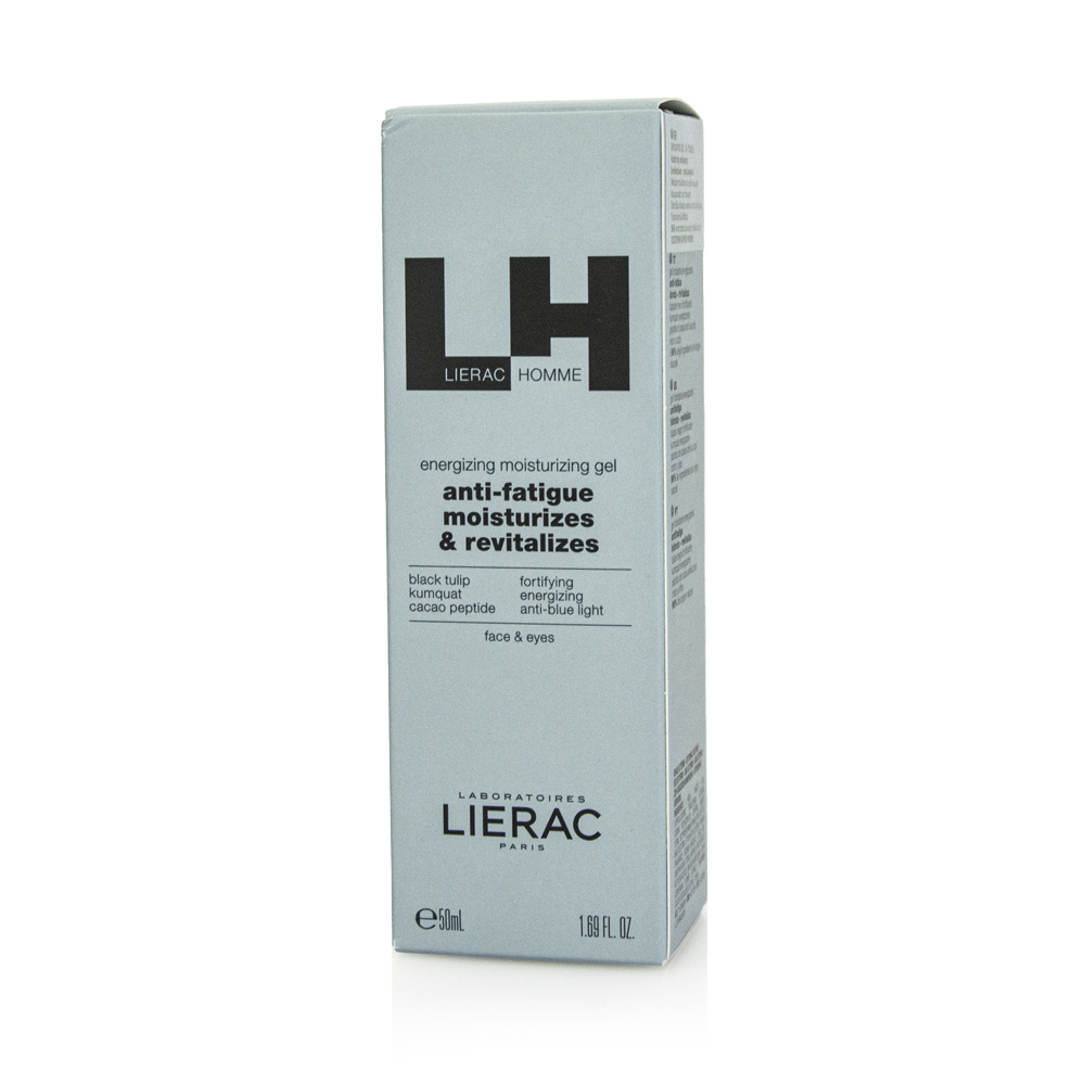 LIERAC - HOMME Gel Hydratant Energisant - 50ml