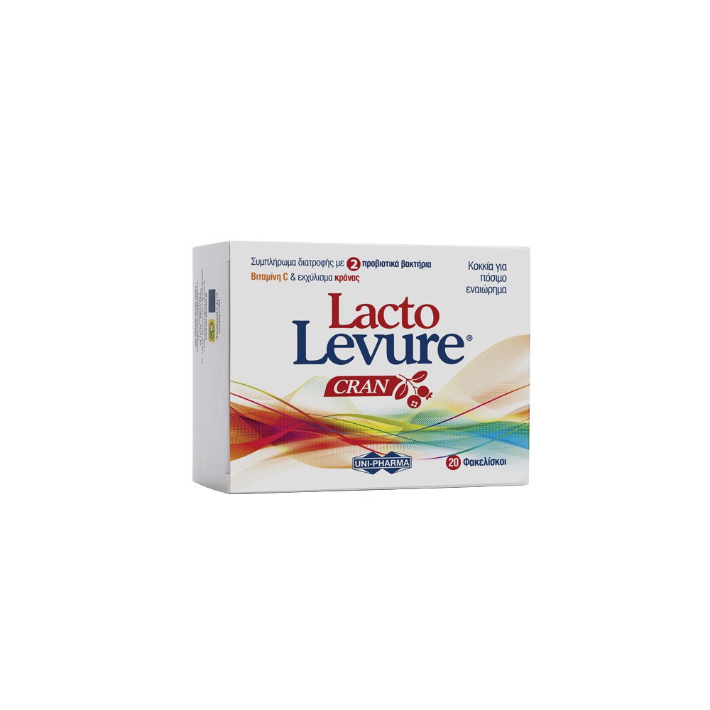 UNI-PHARMA - Lacto Levure Cran - 20sach.