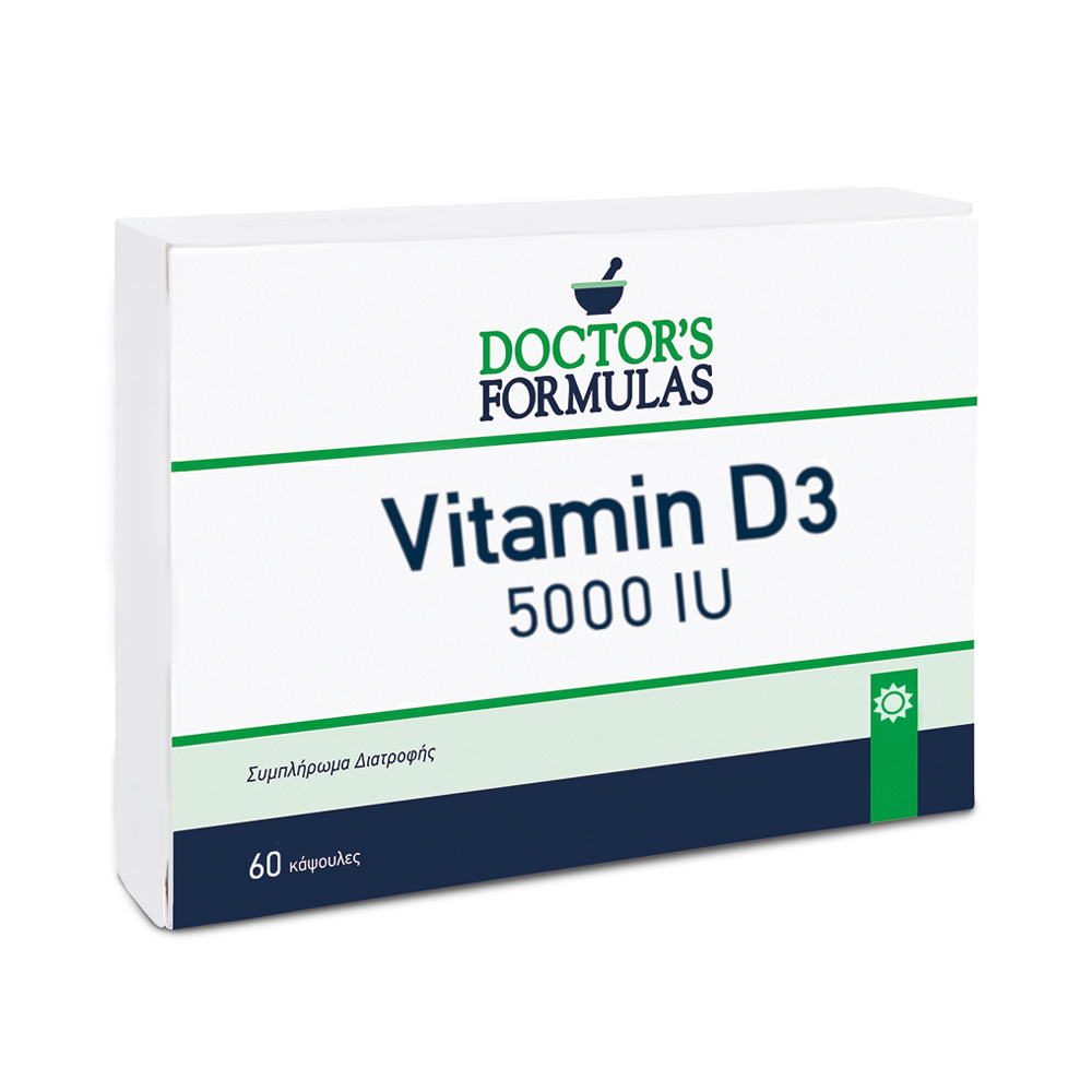 DOCTOR'S FORMULAS - Vitamin D3 5000iu - 60softgels