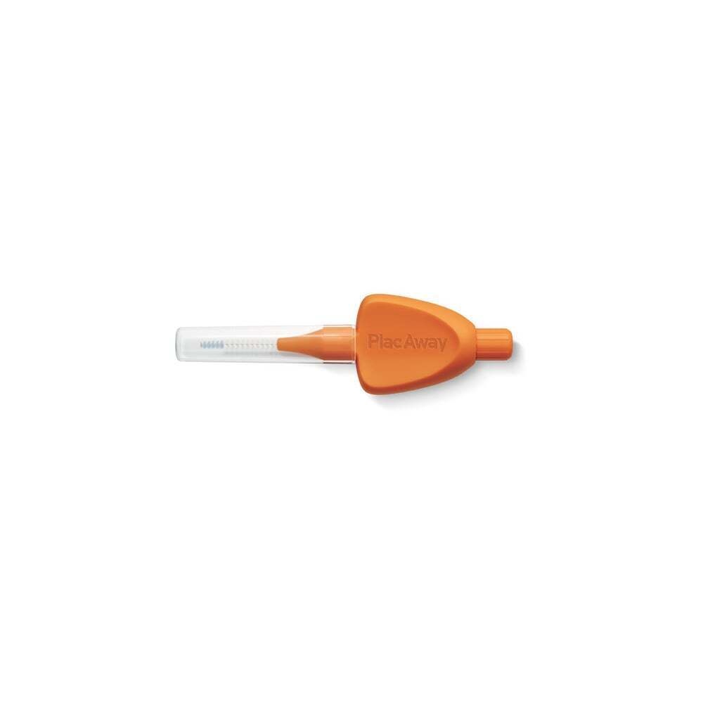 PLAC AWAY - TRIPLE ACTION Μεσοδόντια Βουρτσάκια ISO 1 (0.45mm-πορτοκαλί) - 6τεμ.