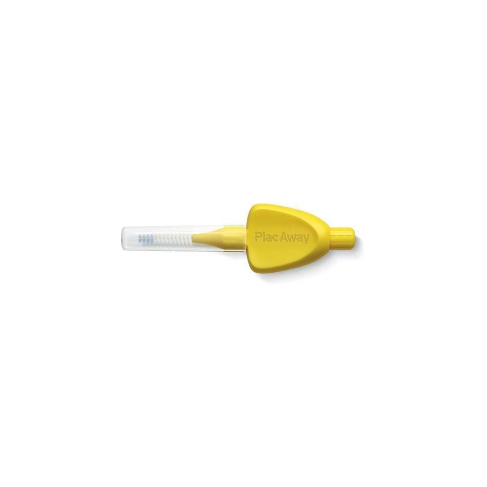 PLAC AWAY - TRIPLE ACTION Μεσοδόντια Βουρτσάκια ISO 4 (0.7mm-κίτρινο) - 6τεμ.