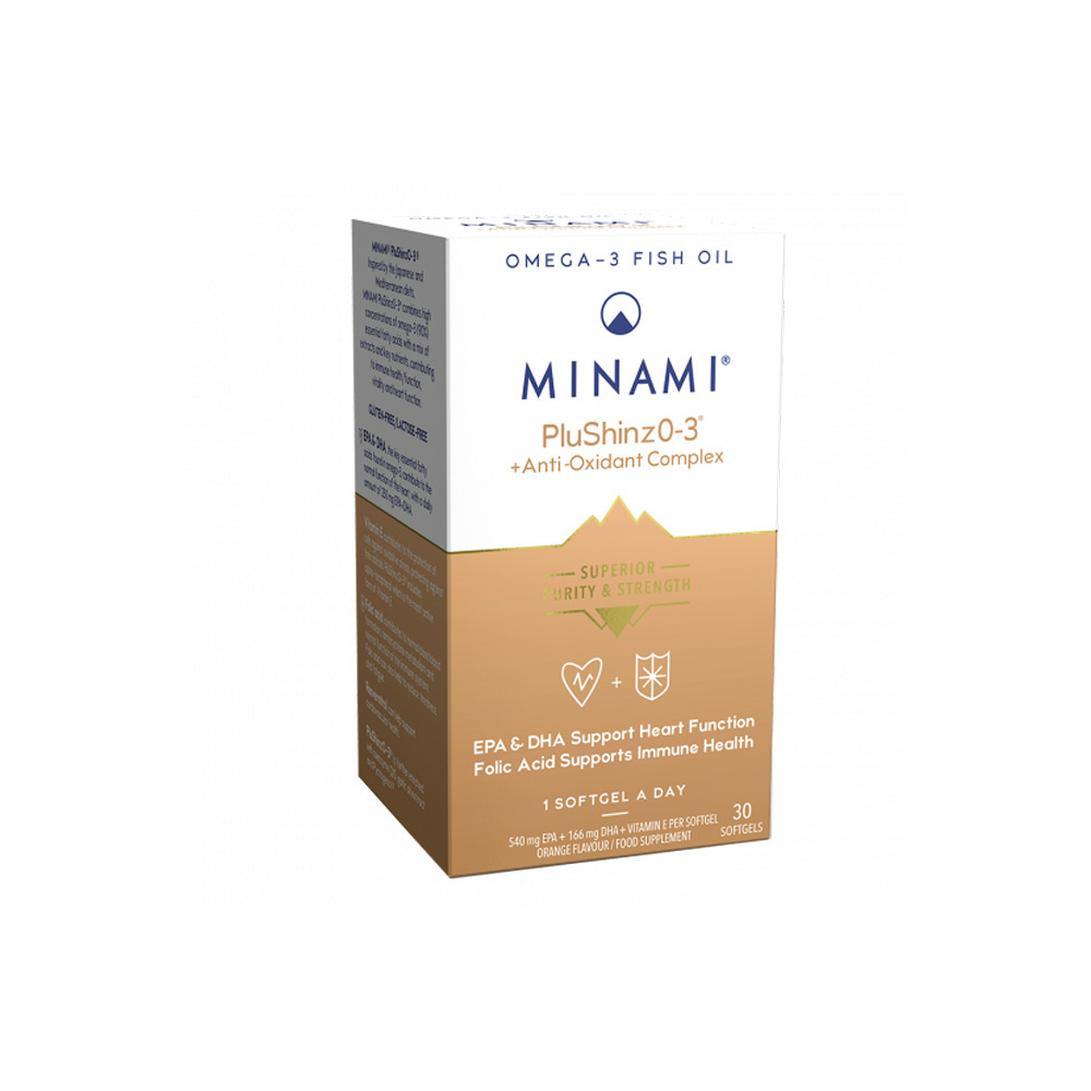 MINAMI - PluShinzO-3+Anti-Oxidant Complex - 30softgels