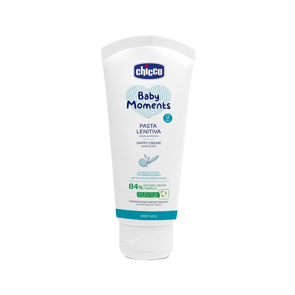 CHICCO - BABY MOMENTS Nappy Cream 0m+ - 100ml