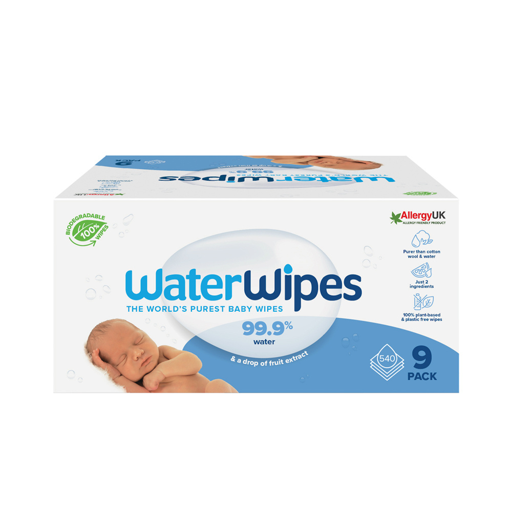 WATERWIPES - PROMO PACK 9 ΤΕΜΑΧΙΑ Μωρομάντηλα - 60τεμ.