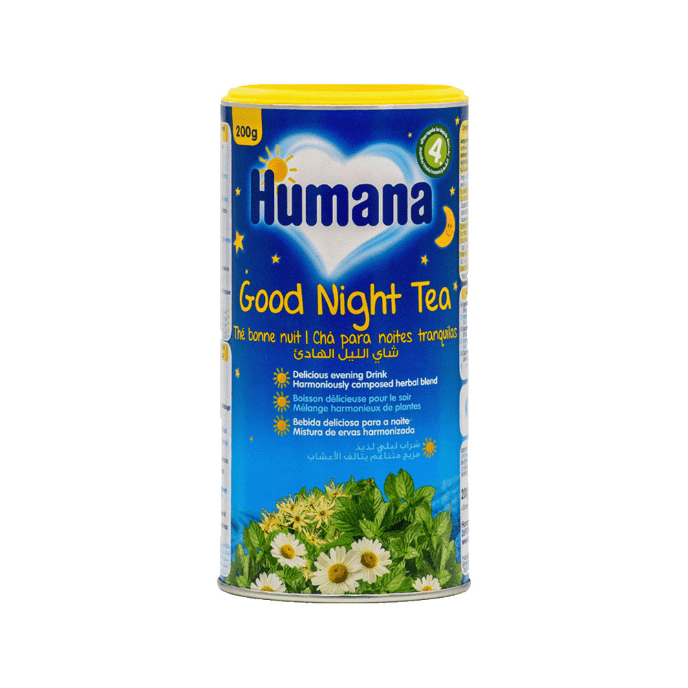 HUMANA - GOOD NIGHT TEA Ρόφημα Τσαγιού για γλυκό ύπνο (μετά τον 4ο μήνα) - 200gr