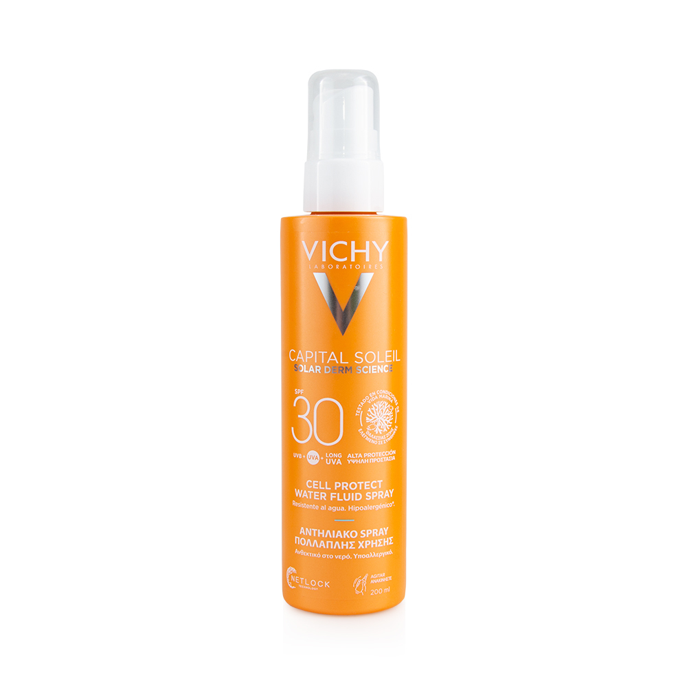 VICHY - CAPITAL SOLEIL Cell Protect Water Fluid Spray SPF30 - 200ml