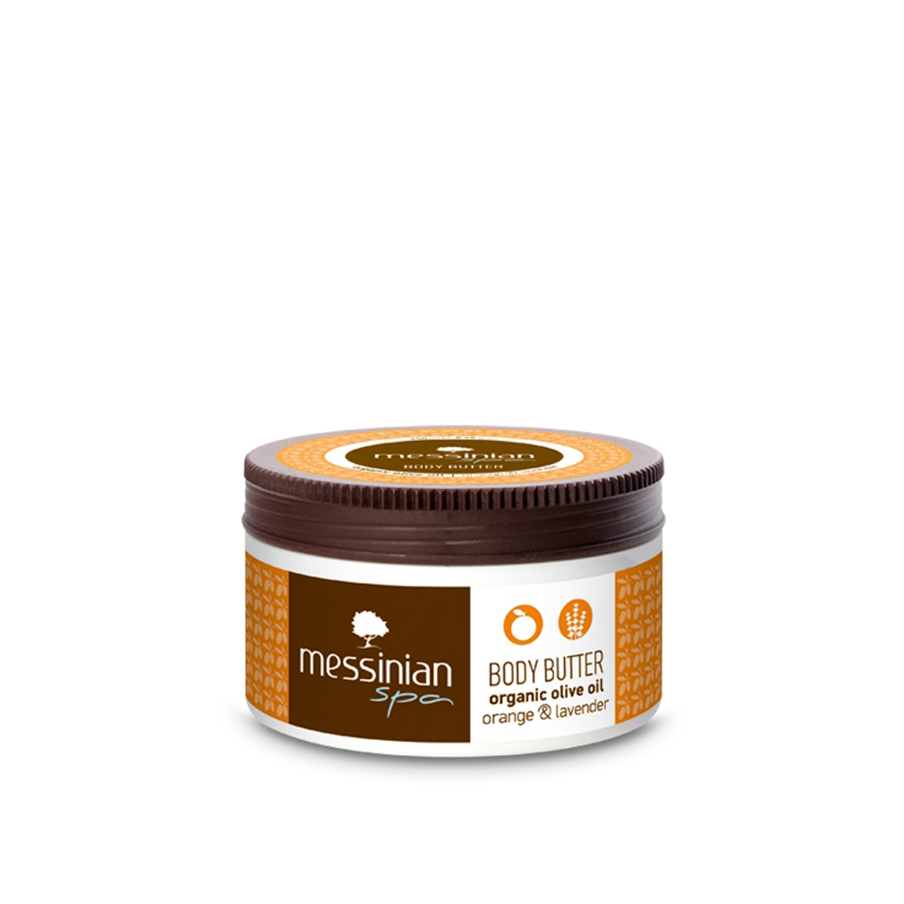 MESSINIAN SPA - ORGANIC OLIVE OIL Body Butter Orange & Lavender - 250ml