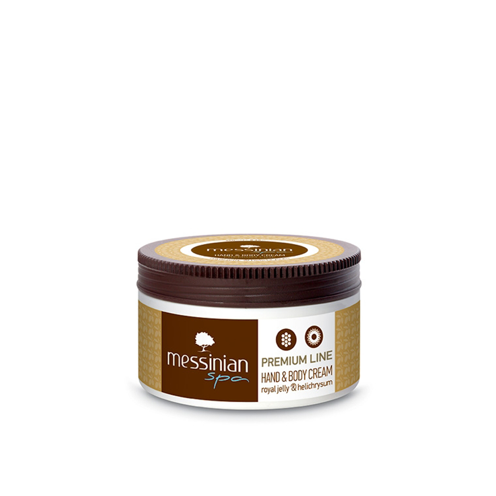 MESSINIAN SPA - PREMIUM LINE Hand & Body Cream Royal Jelly & Helichrysum - 250ml