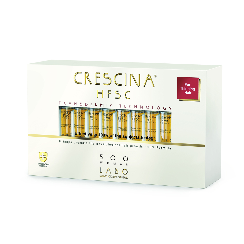 CRESCINA - TRANSDERMIC TECHNOLOGY HFSC 500 for thinning hair Woman - 20vials