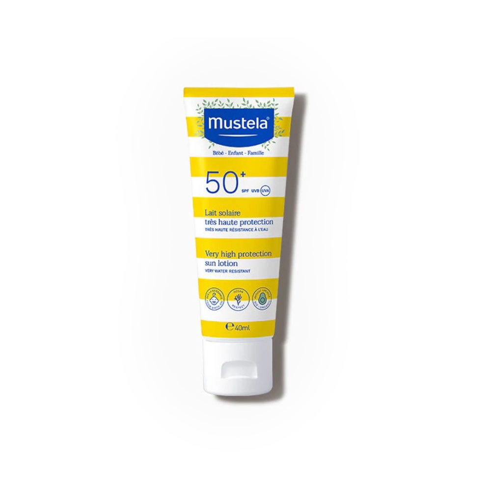 MUSTELA - Lait Solaire Haute Protection SPF50+ - 40ml