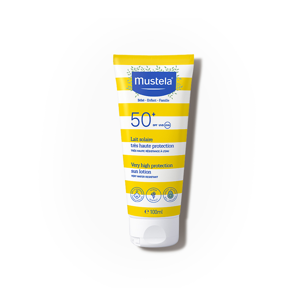 MUSTELA - Lait Solaire Tres Haute Protection SPF50+ - 100ml