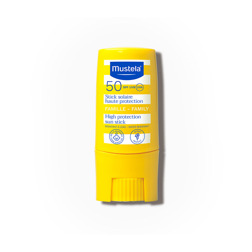 MUSTELA - Stick Solaire Haute Protection SPF50 - 9ml