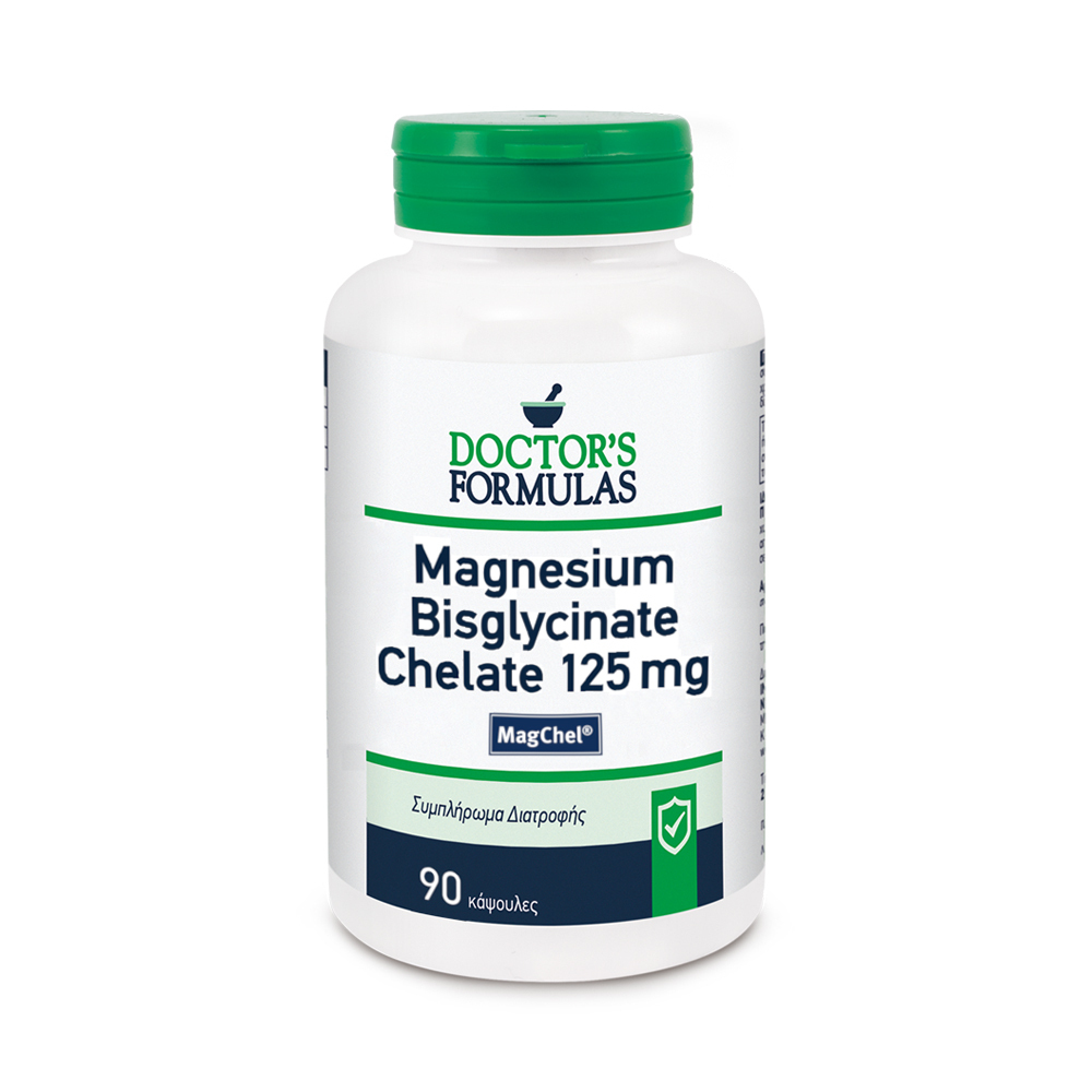 DOCTOR'S FORMULAS - Magnesium Bisglycinate Chelate 125mg - 90caps