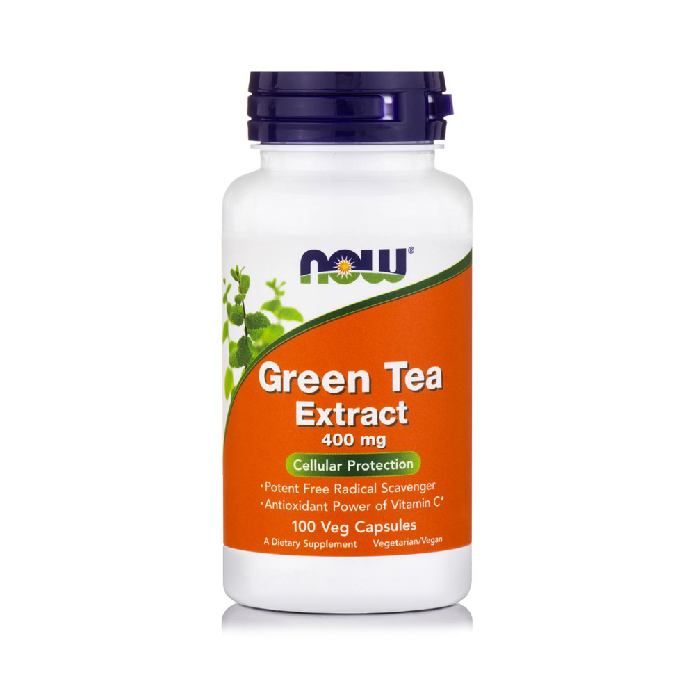 NOW - Green Tea Extract 400mg - 100 veg.caps