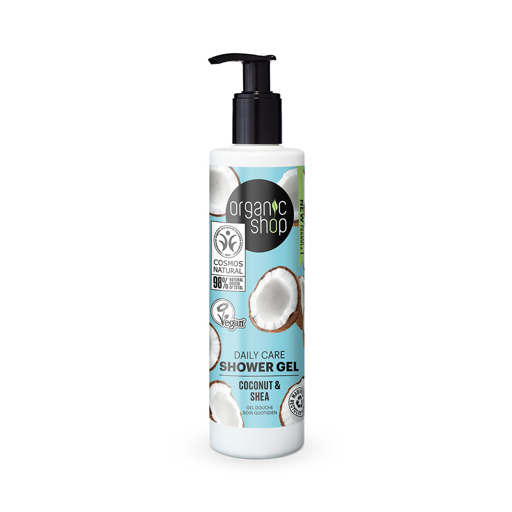 NATURA SIBERICA - ORGANIC SHOP Daily Care Shower Gel Coconut & Shea - 280ml