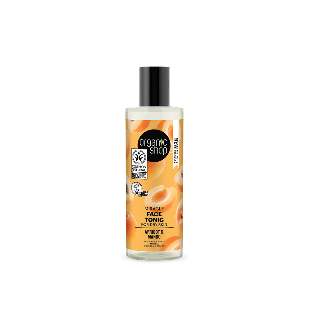 NATURA SIBERICA - ORGANIC SHOP Miracle Face Tonic for Dry Skin Apricot & Mango - 150ml